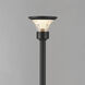 Alumilux Bollard 12 12.00 watt Black Outdoor Pathway Light