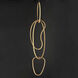 Unity LED 12.5 inch Brushed Champagne Multi-Light Pendant Ceiling Light