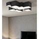 Collage LED 5.75 inch Black Flush Mount Ceiling Light