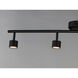 Taylor LED 34 inch Black Linear Pendant Ceiling Light