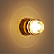 Swank LED 4.75 inch Natural Aged Brass Wall Sconce Wall Light