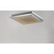 Sparkler LED 13 inch Polished Chrome Flush Mount Chandelier Ceiling Light