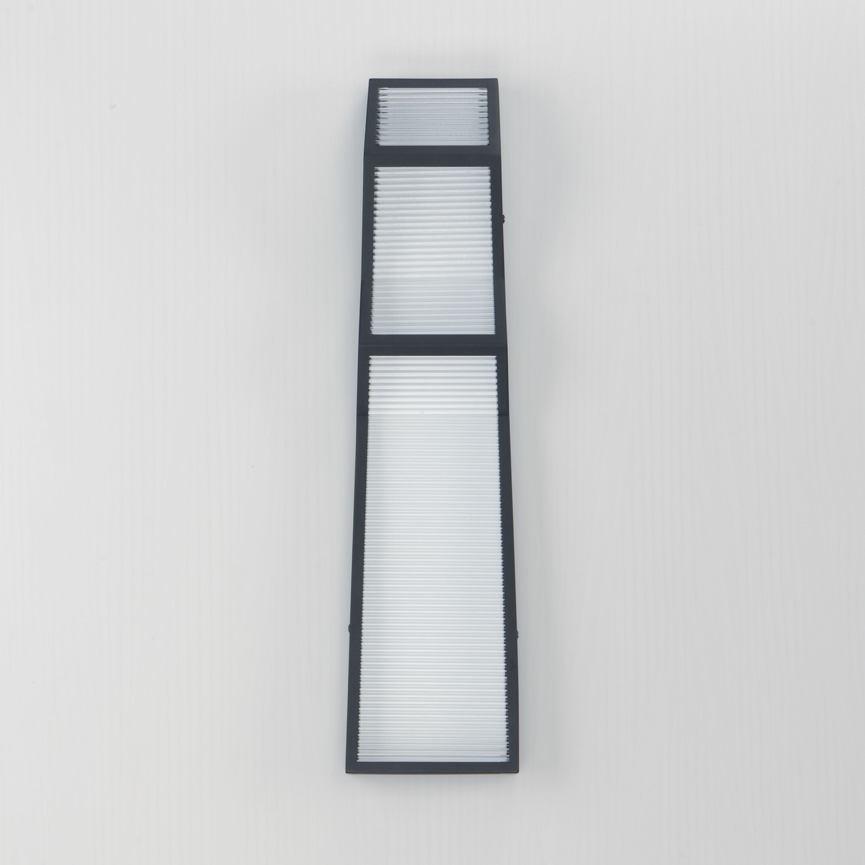 Totem LED 24 inch Black Outdoor Wall Sconce