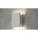 Alumilux Tilt LED 7 inch White Outdoor Wall Mount