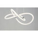 Tracer LED 22.75 inch Polished Chrome Single Pendant Ceiling Light