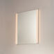 Luminance 30 X 26.75 inch Polished Chrome LED Wall Mirror