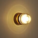 Swank LED 4.75 inch Natural Aged Brass Wall Sconce Wall Light