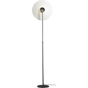 Radar 65 inch 7.50 watt White and Black Floor Lamp Portable Light