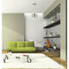 Inca 1 Light 7.75 inch Polished Chrome Mini Pendant Ceiling Light in Clear/White