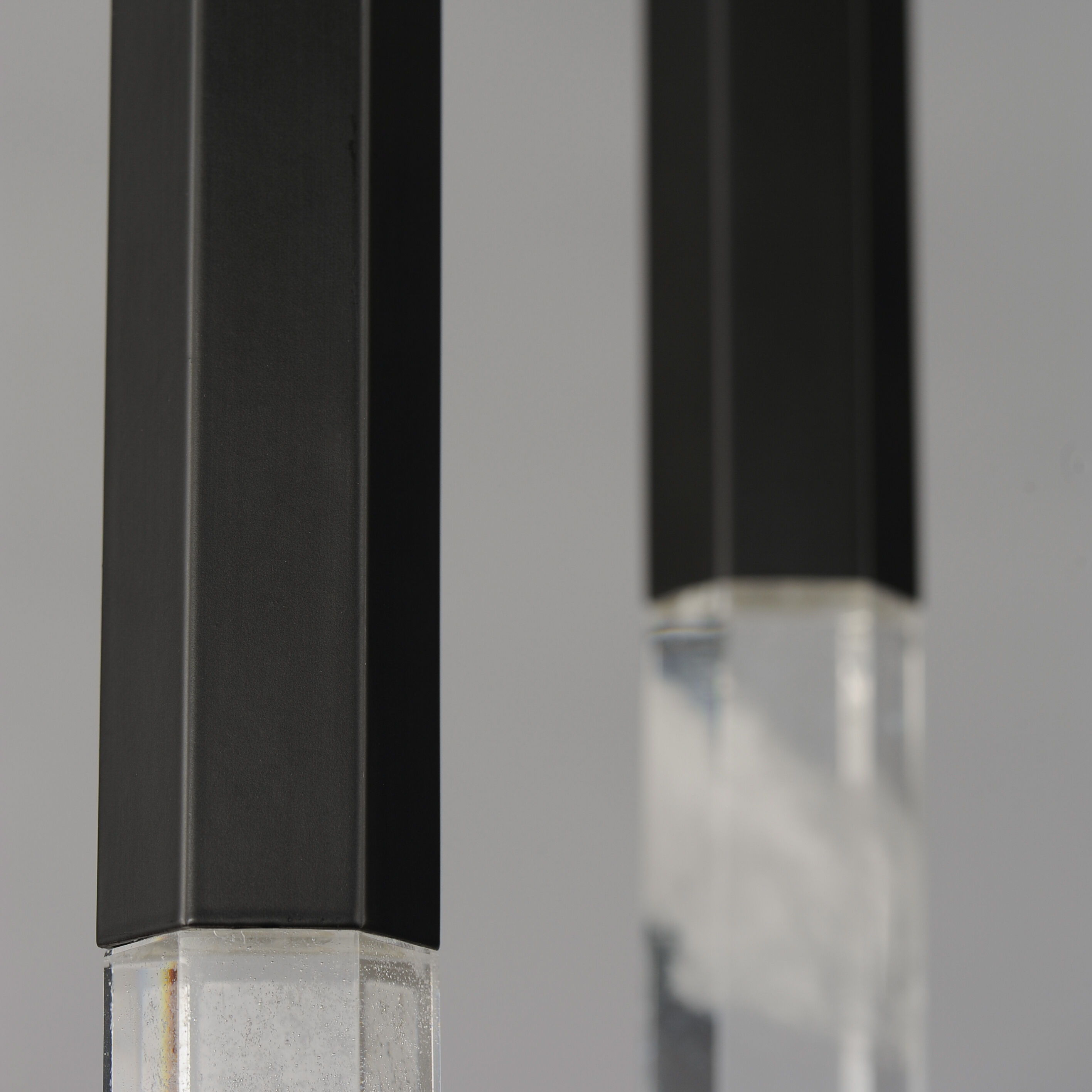 Diaphane LED 9.75 inch Black Multi-Light Pendant Ceiling Light