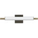Joist LED 21.75 inch Driftwood and Charcoal Wall Sconce Wall Light