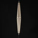 Quasar LED 35.5 inch Polished Chrome Linear Pendant Ceiling Light