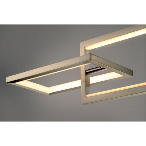 Link LED 42 inch Satin Nickel Single Pendant Ceiling Light