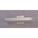 Alumilux Titan LED 15.75 inch Satin Aluminum Wall Sconce Wall Light