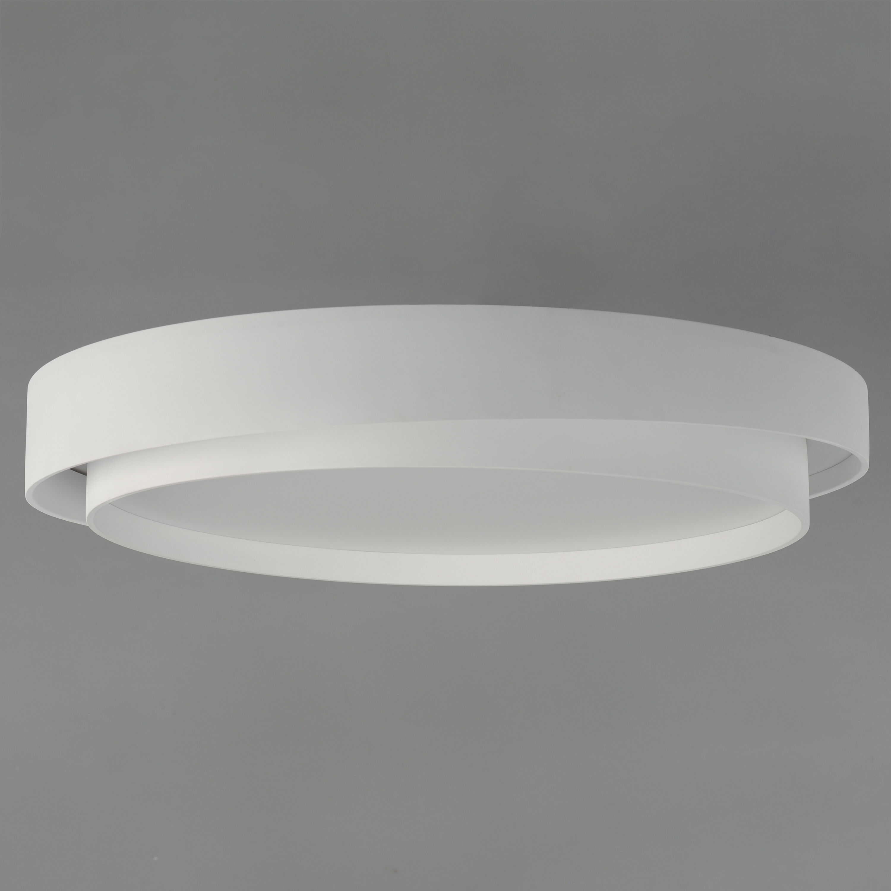 ET2 E51046-WT Ziggurat LED 31.5 inch White Flush Mount Ceiling Light