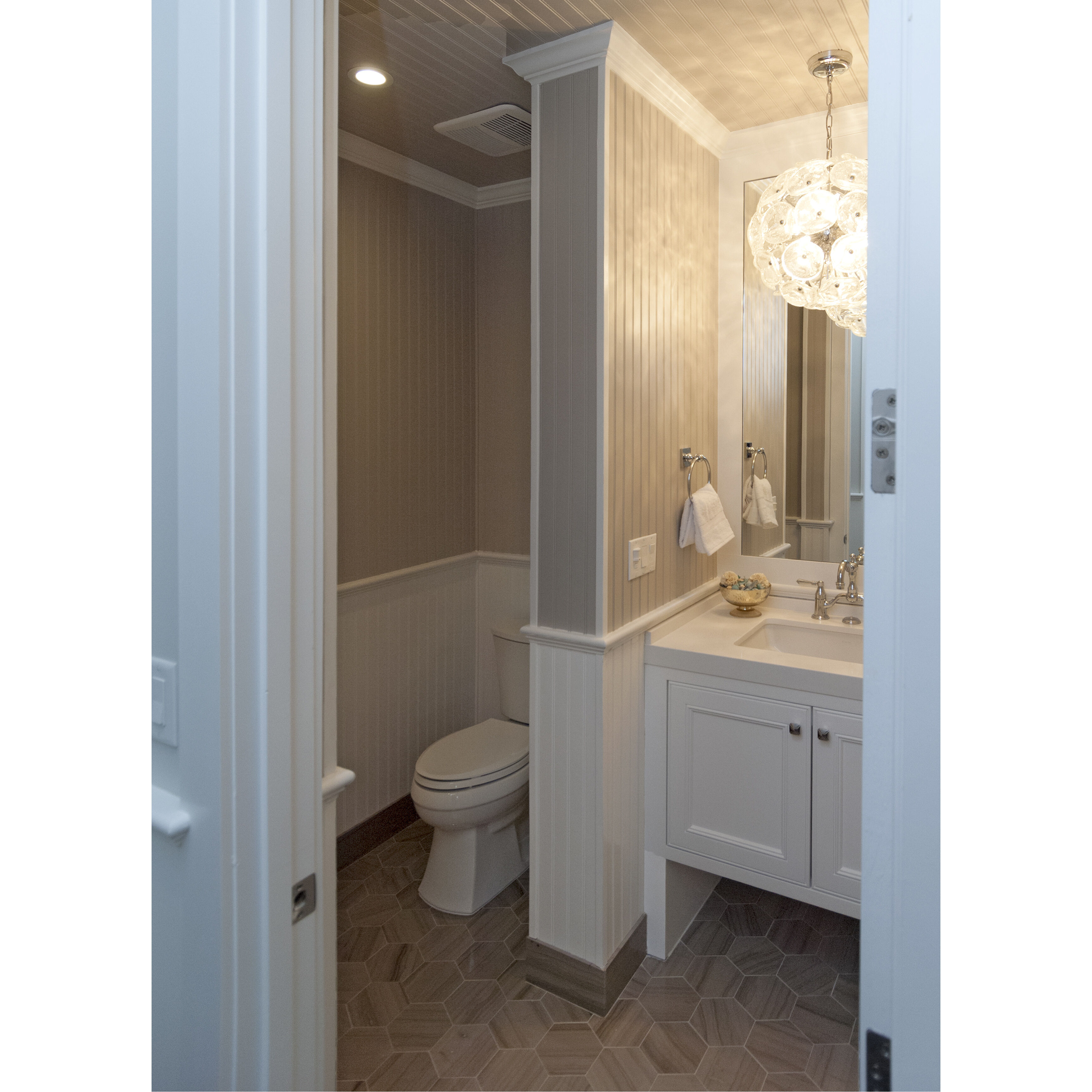 Fiori 20 Light 22.5 inch Polished Chrome Single Pendant Ceiling Light in Clear Murano