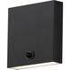 Brik LED 6.25 inch Black Outdoor Wall Mount