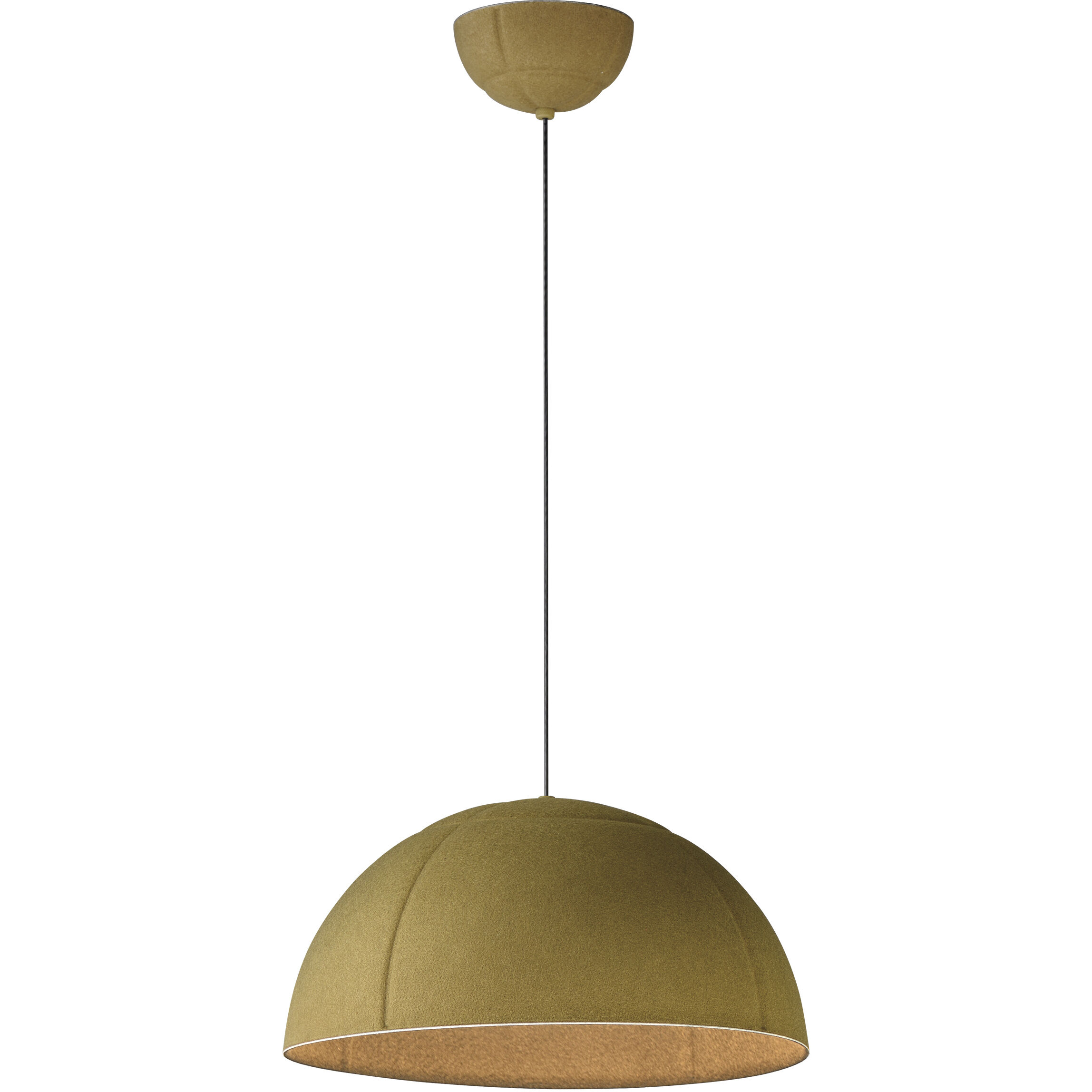 Wimbledon LED 16 inch Olive Single Pendant Ceiling Light