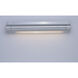 Alumilux Sconce LED 24 inch Satin Aluminum Wall Sconce Wall Light