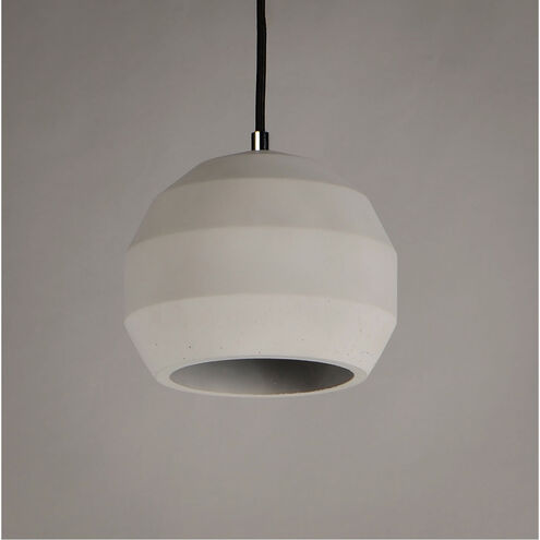 Hive LED 7.75 inch Gray Single Pendant Ceiling Light