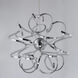 Chaos LED 23.5 inch Polished Chrome Single Pendant Ceiling Light