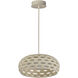 Cambria LED 13.75 inch Oyster Flush Mount Ceiling Light