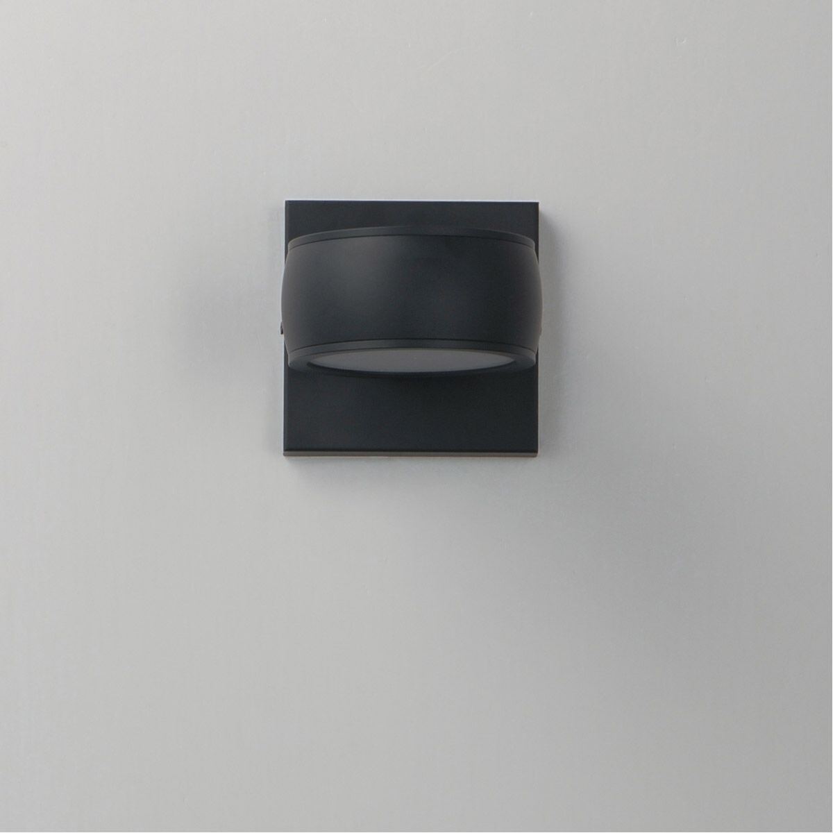 Modular LED 5 inch Black Outdoor Wall Sconce