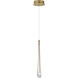 Stillo LED 2 inch Gold Mini Pendant Ceiling Light