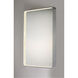 Mirror 31.5 X 23.75 inch Brushed Aluminum LED Wall Mirror