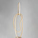 Unity LED 12.5 inch Brushed Champagne Multi-Light Pendant Ceiling Light