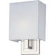 Edinburgh LED LED 7 inch Satin Nickel ADA Wall Sconce Wall Light