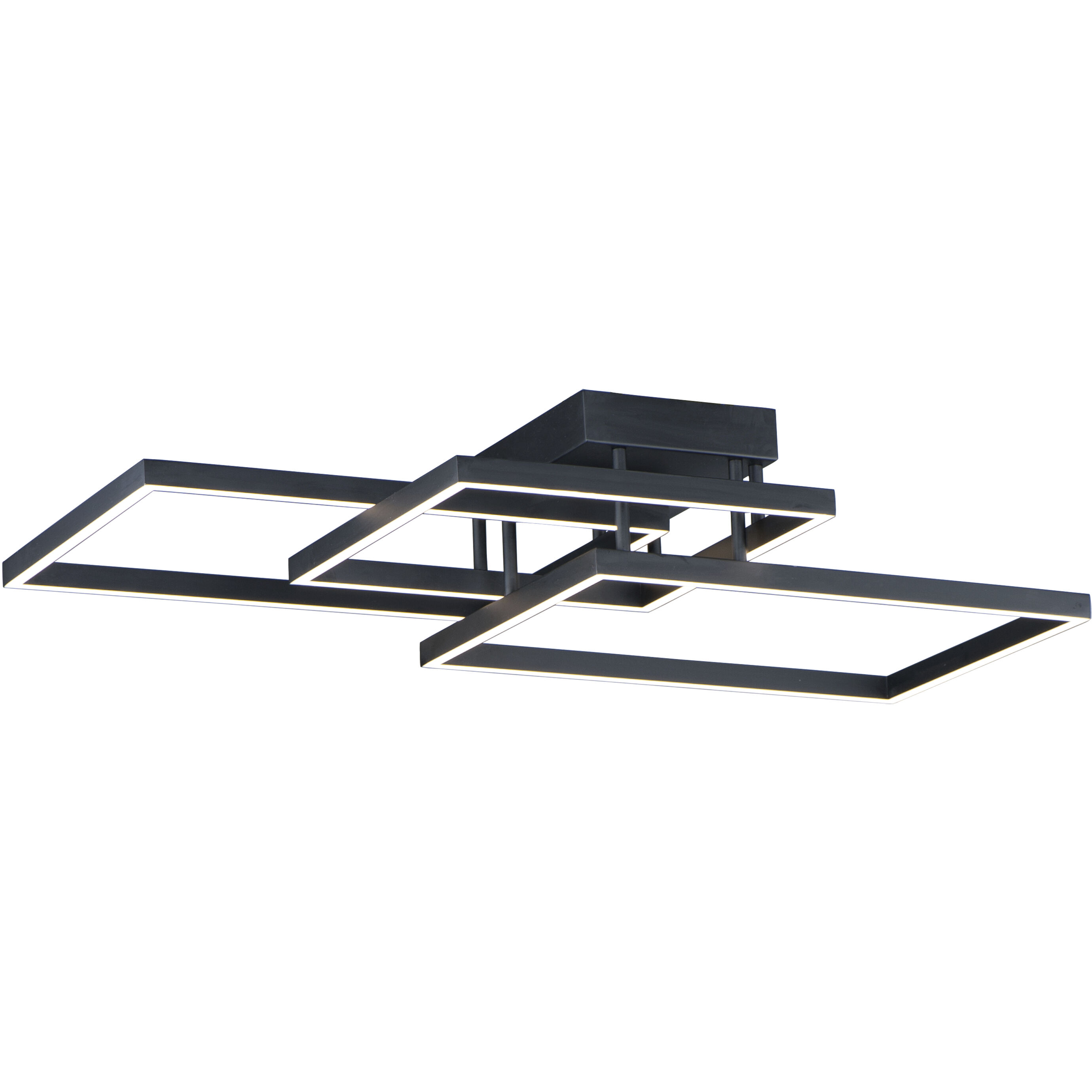 Traverse LED LED 23.5 inch Black Flush Mount Ceiling Light