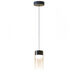 Highball LED 4 inch Gunmetal Mini Pendant Ceiling Light in Amber