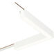 Continuum 1 Light 24 White Track Light Ceiling Light