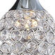 Brilliant 1 Light 5 inch Polished Chrome Mini Pendant Ceiling Light