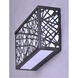 Inca LED LED 6.5 inch Bronze Outdoor Wall Sconce