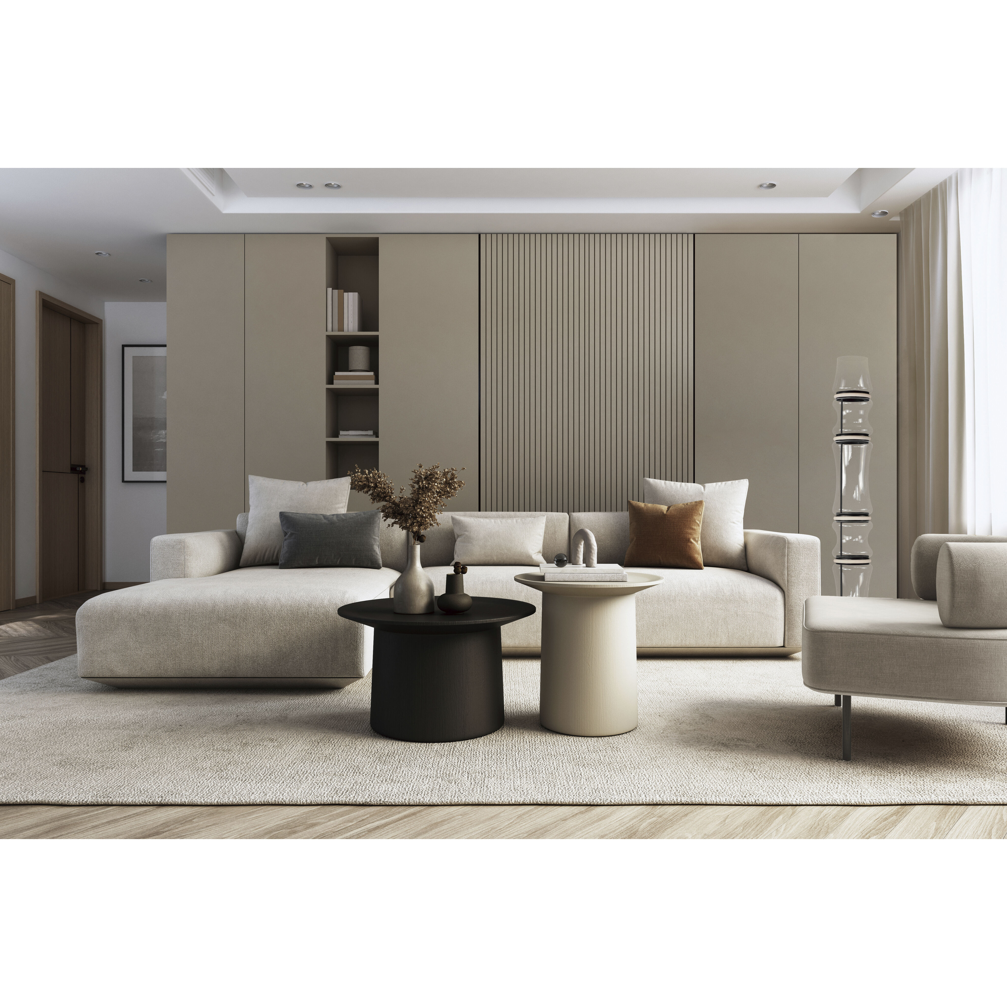 Syndicate 62 inch 9.00 watt Black Floor Lamp Portable Light