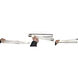 Wand LED LED 36 inch Polished Chrome Bath Vanity Wall Light