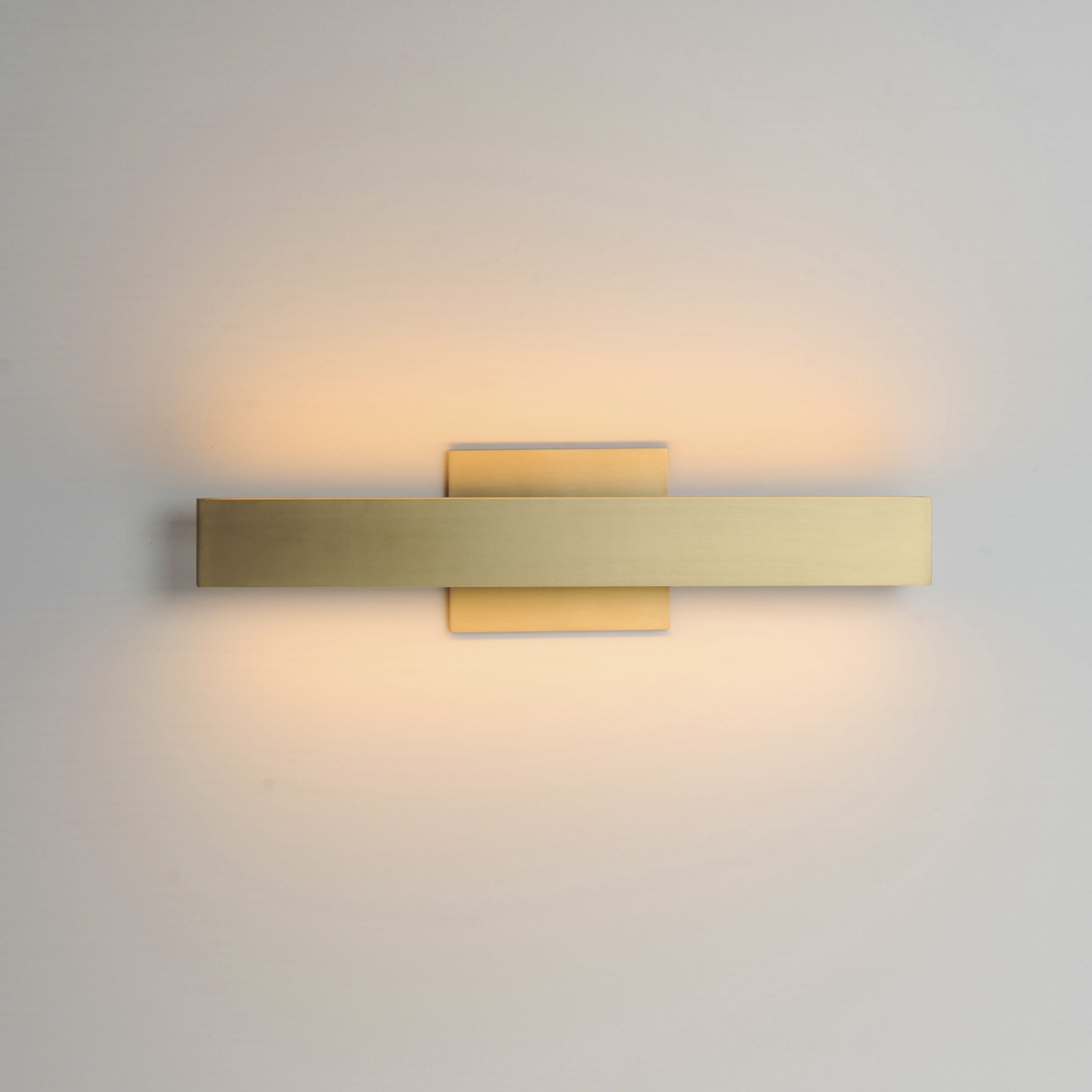 Alumilux Sideline LED 18 inch Satin Brass Bath Vanity Wall Light