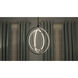 Concentric LED LED 36 inch Bronze Single Pendant Ceiling Light