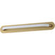 Loop LED 3.25 inch Gold ADA Wall Sconce Wall Light