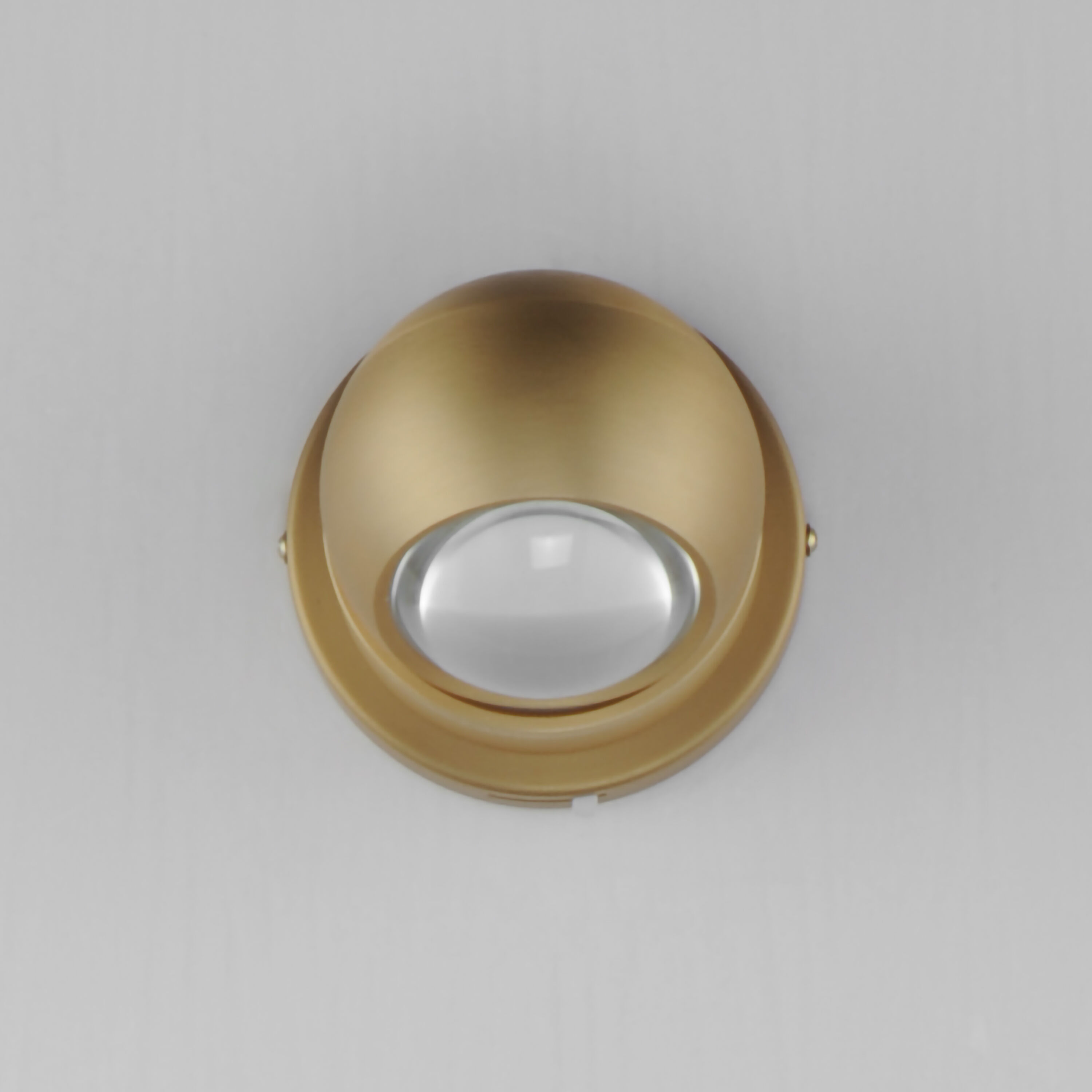 Nodes LED 4.75 inch Gold Flush Mount Ceiling Light
