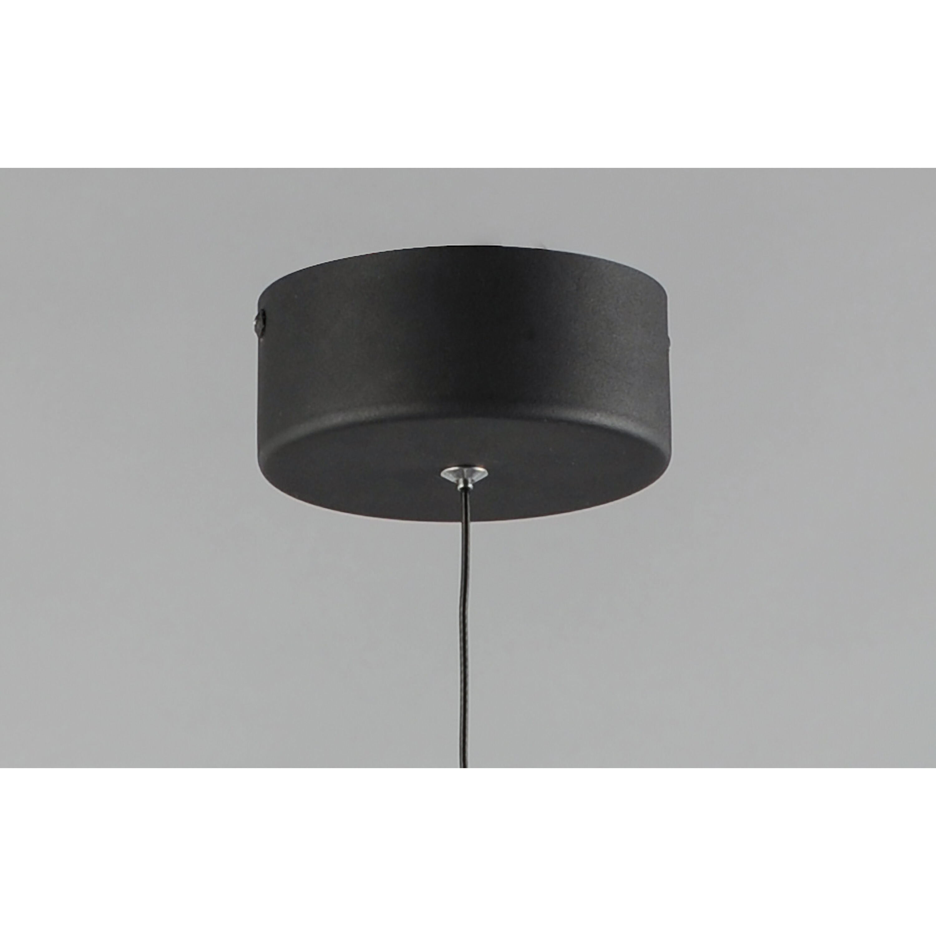 Mermaid LED 4.75 inch Black and Metallic Gold Mini Pendant Ceiling Light