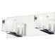 Blocs LED LED 11.75 inch Polished Chrome Wall Sconce Wall Light