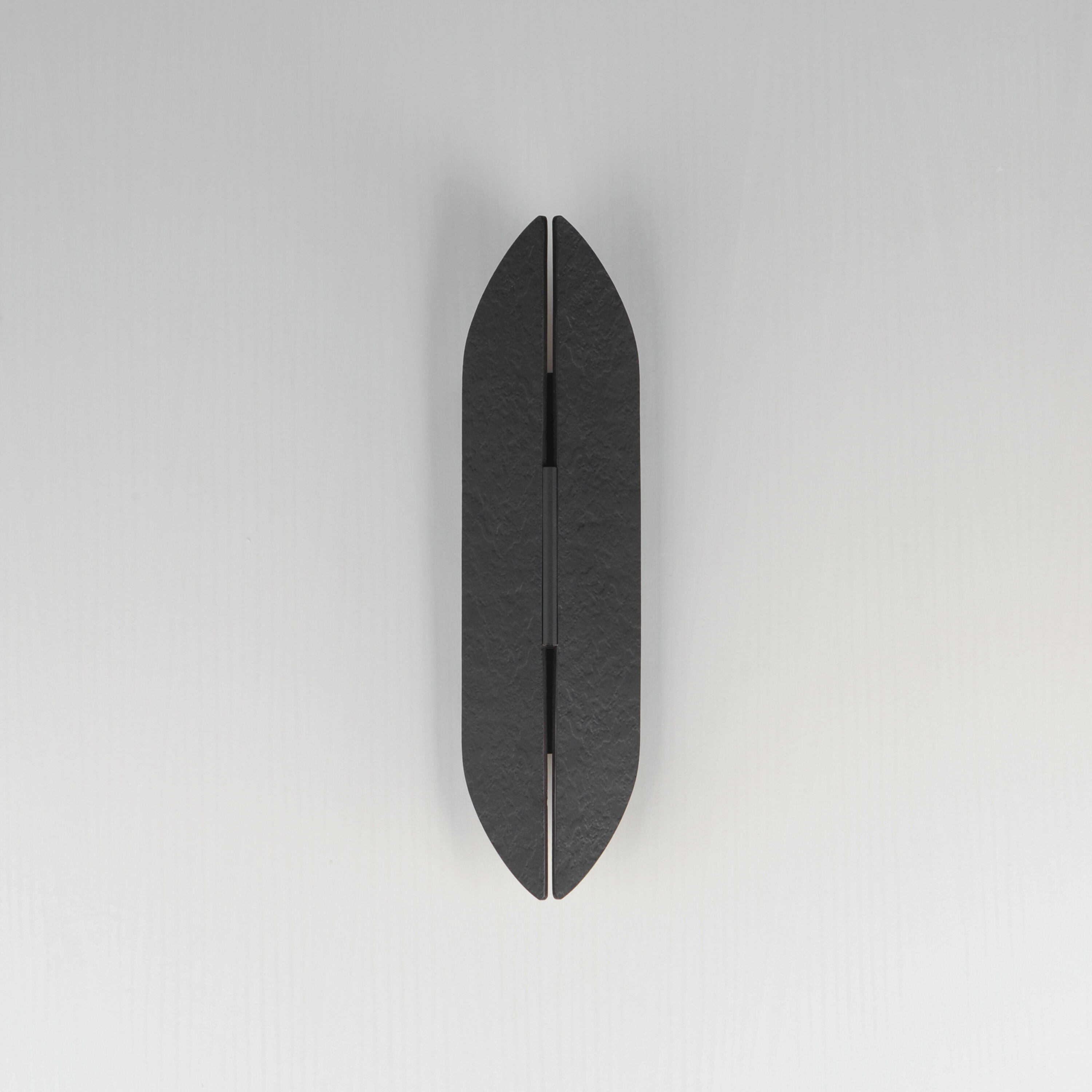 Tectonic LED 18 inch Black and Antique Brass Outdoor Wall Sconce