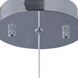 Picolo LED 1 inch Polished Chrome Mini Pendant Ceiling Light