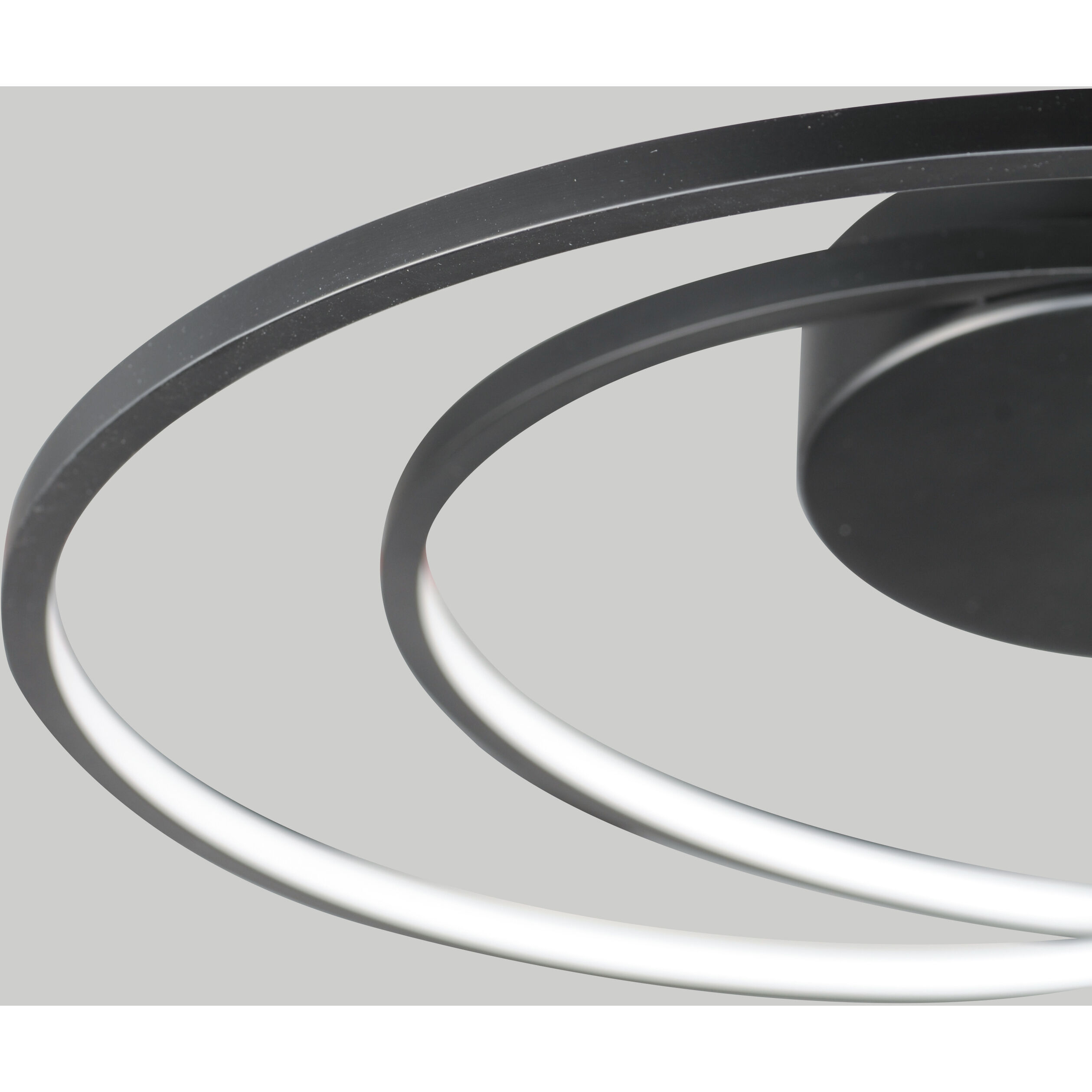 Cycle LED 18 inch Black Flush Mount Ceiling Light