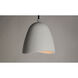 Sway LED 7 inch Gray Single Pendant Ceiling Light