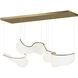 Rinkle LED 16.5 inch French Gold Multi-Light Pendant Ceiling Light
