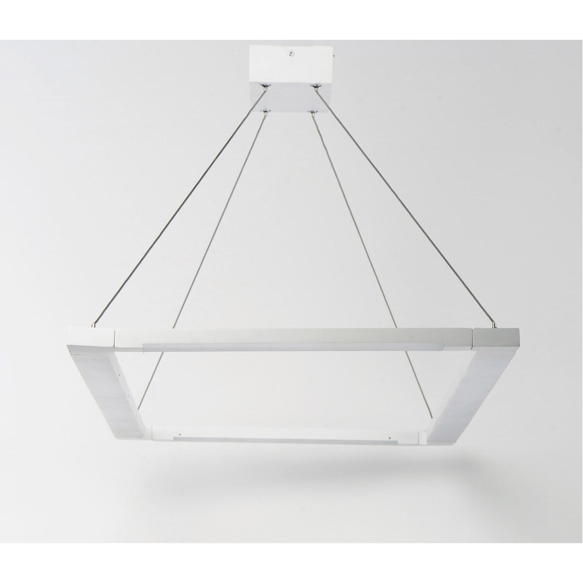 Rotator LED 27.5 inch Matte White Single Pendant Ceiling Light